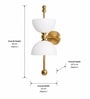 Contemporary Double Globe Wall Sconce