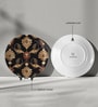 Contemporary Floral Porcelain Wall Plate