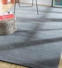 Grey Wool Solid 5ft x 7ft Hand Tufted Carpet