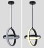 Contemporary LED Pendant Hanging Light Adjustable Height