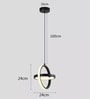 Contemporary LED Pendant Hanging Light Adjustable Height
