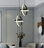 Contemporary LED Pendant Hanging Light Adjustable Height