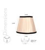 Contemporary Pink Silk Solid Lampshade