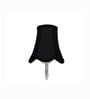 Contemporary Steel Wall Lamp   Black Cotton Shade | Hotel & Bedroom