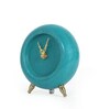 Contemporary Turquoise Stone Table Clock