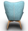 Contour Lounge Chair In Ice Blue Colour