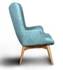 Contour Lounge Chair In Ice Blue Colour