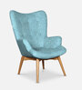 Contour Lounge Chair In Ice Blue Colour