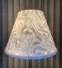 Beige Contour Polymer Lamp Shade