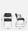 Contract Guest Chair in Black Colour