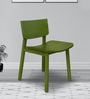 Cookie Dining Chair in Olive Green Colour