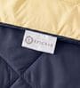 Grey & Yellow 200 GSM Reversible Comforter