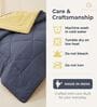 Grey & Yellow 200 GSM Reversible Comforter