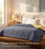 Grey & Yellow 200 GSM Reversible Comforter