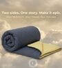 Grey & Yellow 200 GSM Reversible Comforter