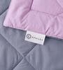 Grey & Pink 200 GSM Reversible Comforter
