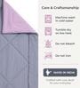 Grey & Pink 200 GSM Reversible Comforter