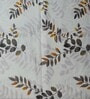 Cool Grey Metro 186 TC Cotton King Bedsheet With 2 Pillow Covers