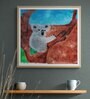 Cool Koala  Handmade Acrylic Paint On Canvas Unframed