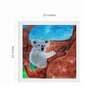 Cool Koala  Handmade Acrylic Paint On Canvas Unframed