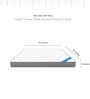 Cool Premium King Bed In a Box HR and Gel Memory Foam Mattress 75x72x6 Inches