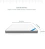 Cool Premium Queen Bed In a Box HR and Gel Memory Foam Mattress 72x48x6 Inches