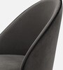 Cooper Fabric Dining Chair in Black Colour