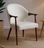 Cooper Ash wood Dining Chairs In Ivory Colour (Set Of 2 )