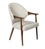 Cooper Ash wood Dining Chairs In Ivory Colour (Set Of 2 )