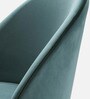Cooper Fabric Dining Chair in Turkis Blue Colour