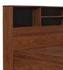 Copal Queen size Bed with Box Storage in Teak Finish