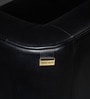Copenhagen Leatherette 2 Seater Sofa in Black Color