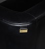 Copenhagen Leatherette 3 Seater Sofa in Black Color