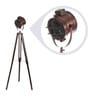 Copper Aluminium Floor Tripod Lamp
