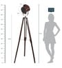 Copper Aluminium Floor Tripod Lamp