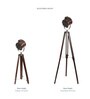 Copper Aluminium Floor Tripod Lamp