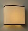 Beige Copper Cotton Wall Light