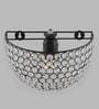 Avignon Crystal Flush Mount Wall Light (Copper Finish)