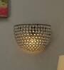 Avignon Crystal Flush Mount Wall Light (Copper Finish)