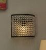Black Copper Crystal Wall Light