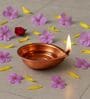 Copper Diya for Pooja Decoration