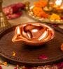 Copper Diya for Pooja Decoration