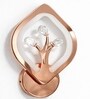 Copper Finish Novelty Wall Light Oval Design Set of 1