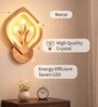 Copper Finish Novelty Wall Light Oval Design Set of 1