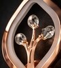 Copper Finish Novelty Wall Light Oval Design Set of 2