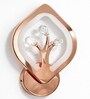 Copper Finish Novelty Wall Light Oval Design Set of 2