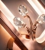 Copper Finish Novelty Wall Light Square Design Set of 2