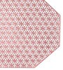 Copper Geometric (15 x 15 ) PVC Placemat  Set of 6