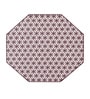 Copper Geometric (15 x 15 ) PVC Placemat  Set of 6