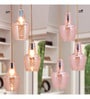 Jeny Copper Glass Cluster Hanging Light